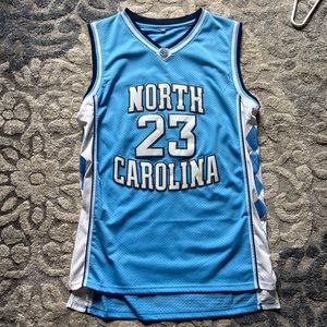 Michael Jordan 1983 North Carolina Tar Heels basketball jersey.